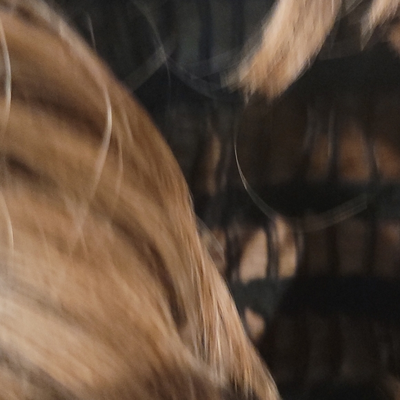 Cute synthetic bob copper with dark roots & bangs - Picture 6 of 6